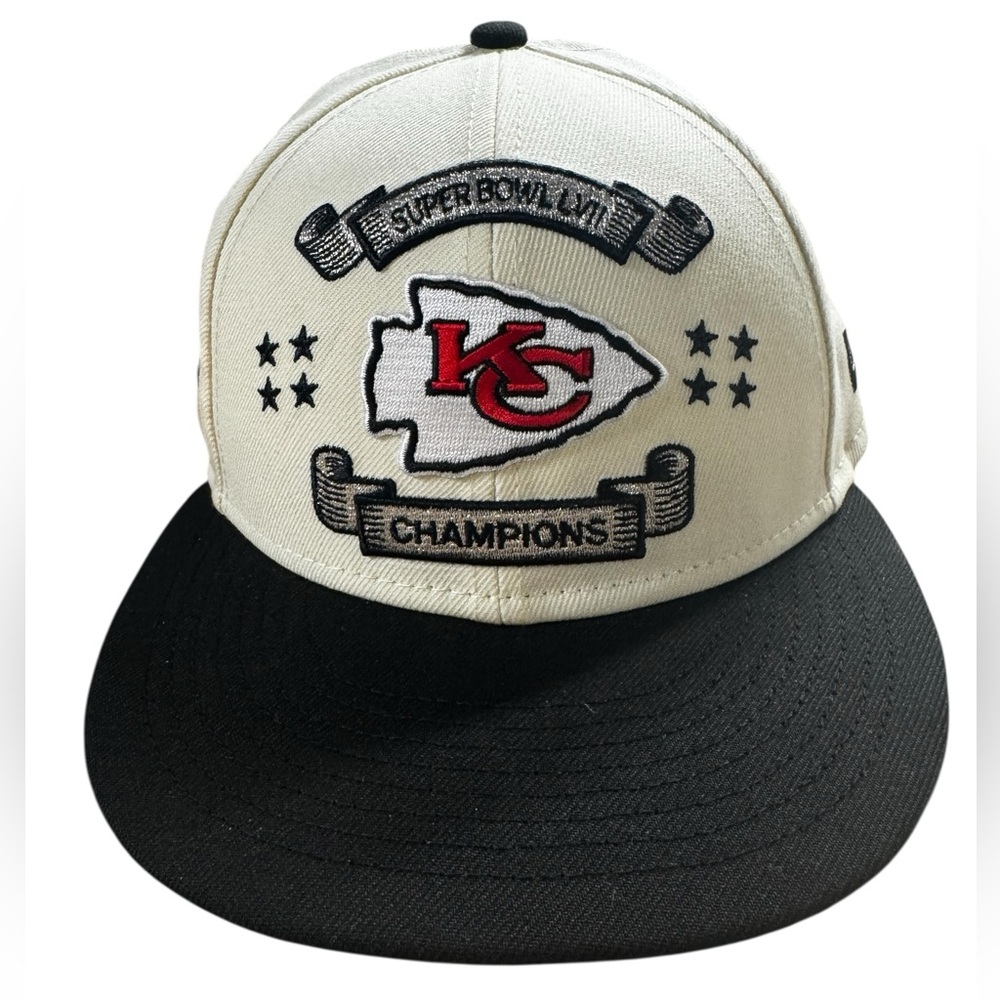 NFL Kansas City Chiefs SnapBack Super Bowl LVII Hat New Era 9Fifty One size all - Picture 2 of 8